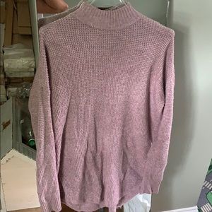 High neck sweater